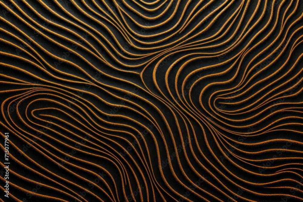 Gold soft lines, simple graphics, simple details, minimalist 2D carpet texture