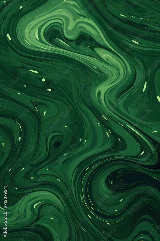 Green marble swirls pattern