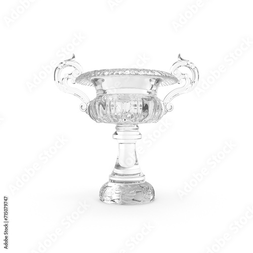 Baroque Glass Vase PNG