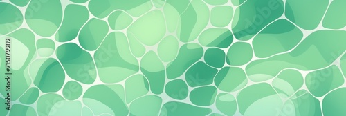 Green pattern Voronoi pastels
