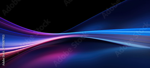 illustration of a modern blue and pink neon colored background