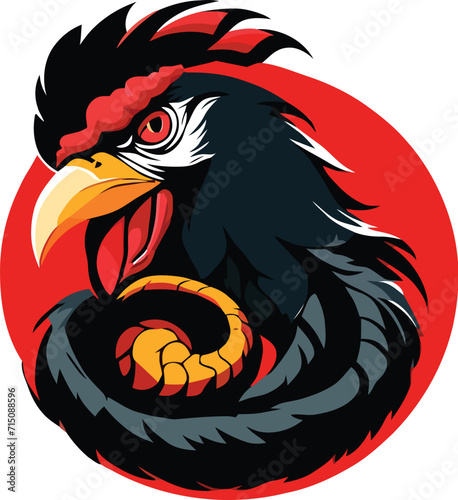First piece of the rooster with claw-