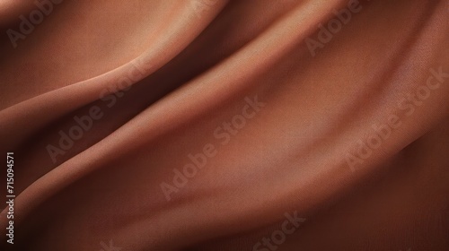 brown fabric, chocolate khaki brown abstract vintage background for design. Fabric cloth canvas texture. Color gradient, ombre. Rough, grain. Matte, shimmer