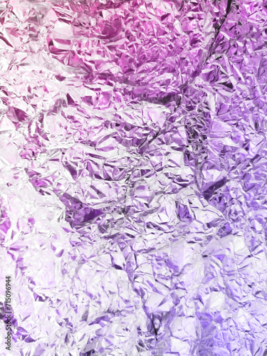 Pink foil texture with gradient. Background for design, print and graphic resources.  Blank space for inserting text.