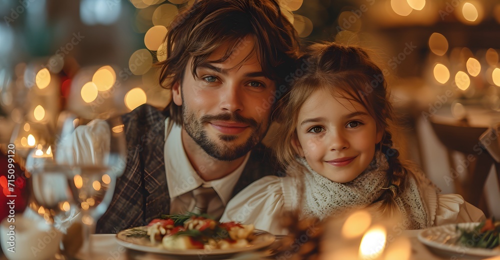 family having a christmas dinner at a tablegroup of people at night. family celebrating christmas family having a christmas dinner at a tablegroup of people at night. family celebrating christmas