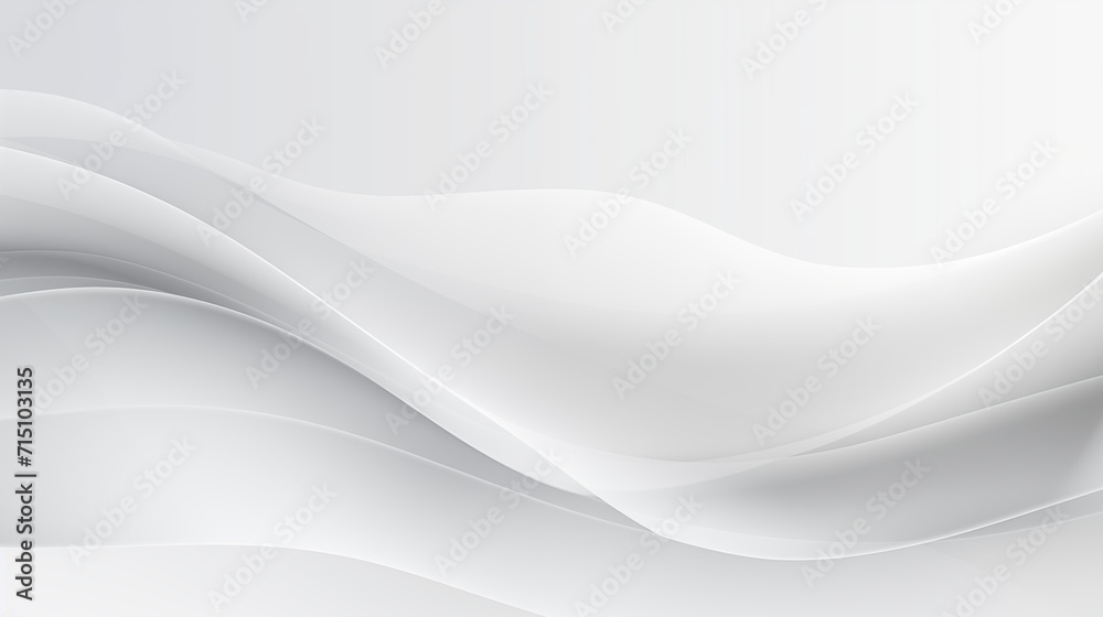 Abstract image in the form of waves with a combination of gradient of white and gray shades for wallpaper background for advertising or gift wrapping and web design. Generative AI Abstract image in the form of waves with a combination of gradient of white and gray shades for wallpaper background for advertising or gift wrapping and web design. Generative AI