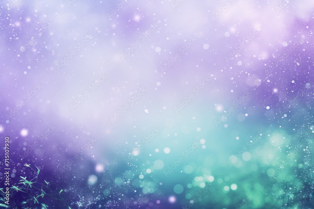  a blurry image of snow flakes on a purple and blue background with a blurry image of snow flakes on a purple and blue background.