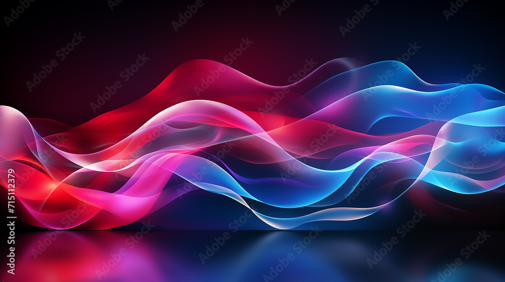 Fototapeta premium Free_photo_abstract_background_with_flowing_lines