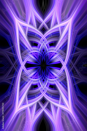 Abstract purple fractal background