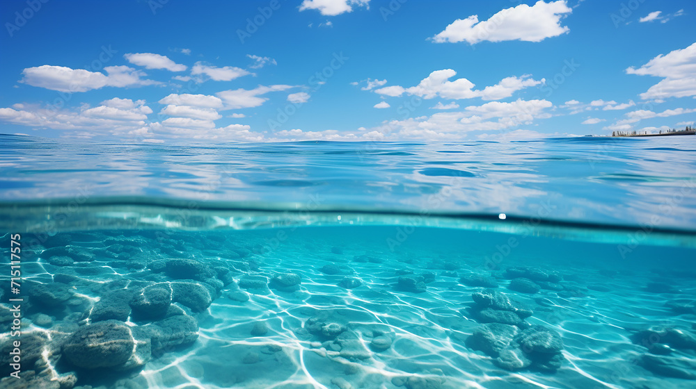Free_photo_bright_blue_ocean_with_a_smooth_wave_back
