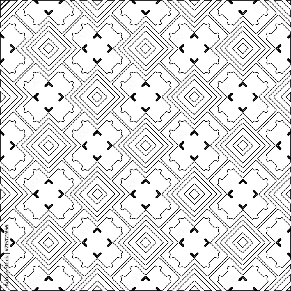 Abstract shapes from lines. Vector graphics for design, prints, decoration, cover, textile, digital wallpaper, web background, wrapping paper, clothing, fabric, packaging, cards.Geometric patterns.