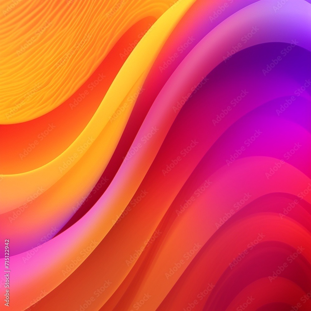 Abstract orange gradient fluid wave background wallpaper Abstract orange gradient fluid wave background wallpaper