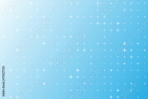 background with Plus pattern object