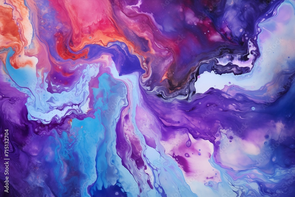 Vibrant Watercolor Burst Artistic Background
