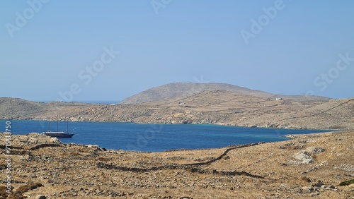 Delos Island  a jewel in the Aegean Sea  holds rich mythological and archaeological significance. 