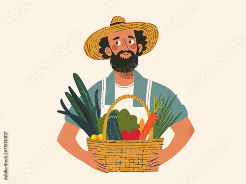 Campesino cesta verudras