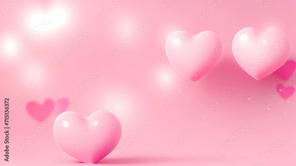 valentine’s day wallpaper background, wallpaper of woman’s day, mother’s day and valentine’s day celebration, illustration of pink herats for mother’s day, sweet and romantic love