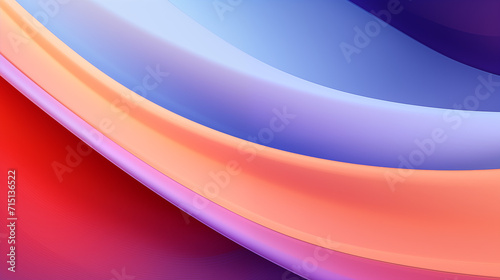 Vibrant Colorful Abstract Gradient Waves Background.