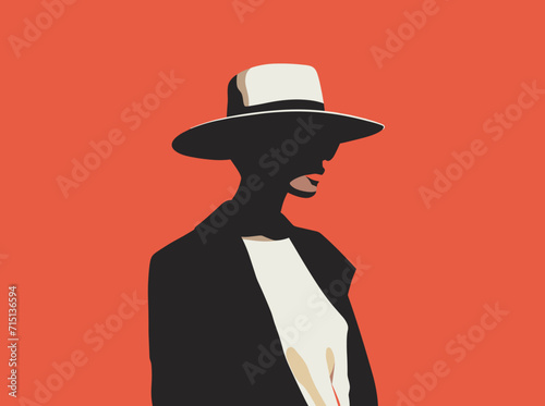 Retrato hombre moda