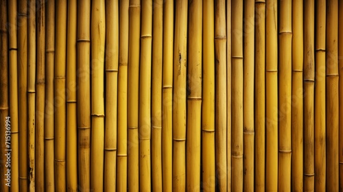 bamboo fence for garden decoration. Neural network AI generated art