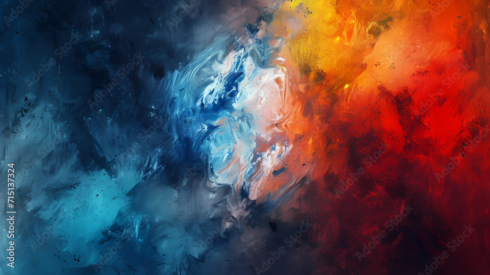 Expressive Abstract Digital Art, Background with Expressionism Influence Expressive Abstract Digital Art, Background with Expressionism Influence