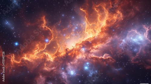 explosion of space nebula galaxy space wallpaper