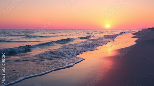 sunset on the beach © Creative-Touch