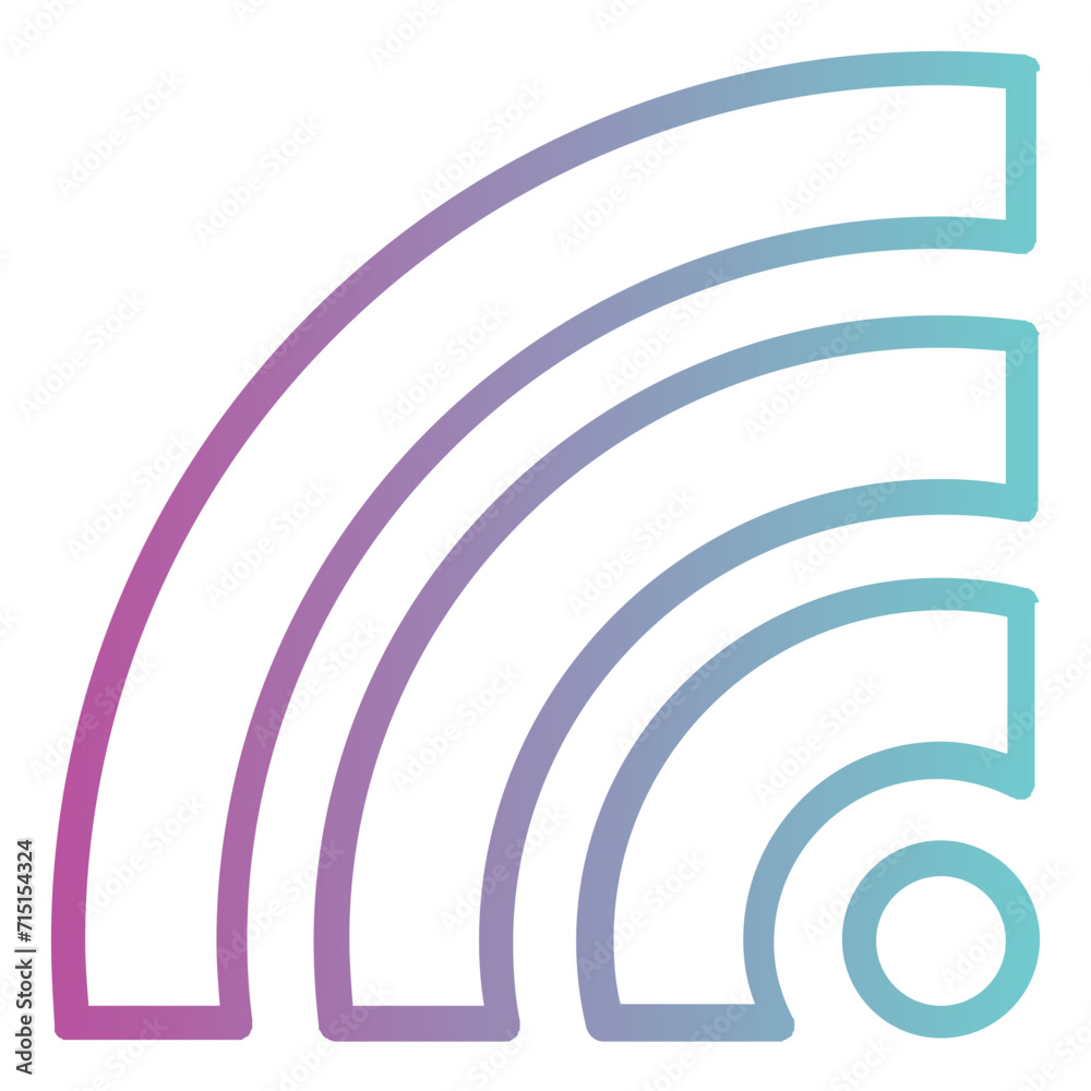 Obraz premium rss icon