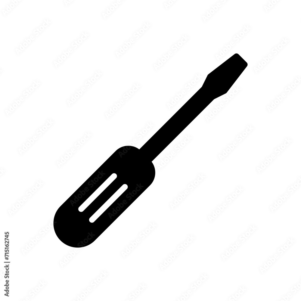 Screwdriver icon vector. tools icon vector Screwdriver icon vector. tools icon vector