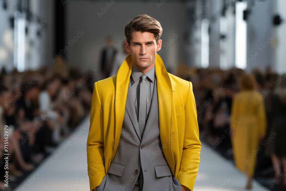Manhattan Men: A Luxurious Professional Presentation on the Vogue Stage Manhattan Men: A Luxurious Professional Presentation on the Vogue Stage