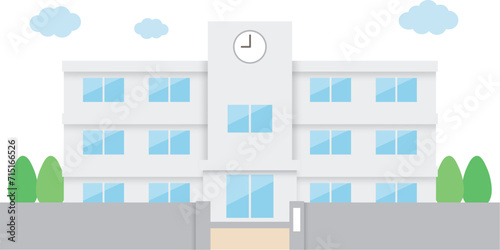学校の校舎外観