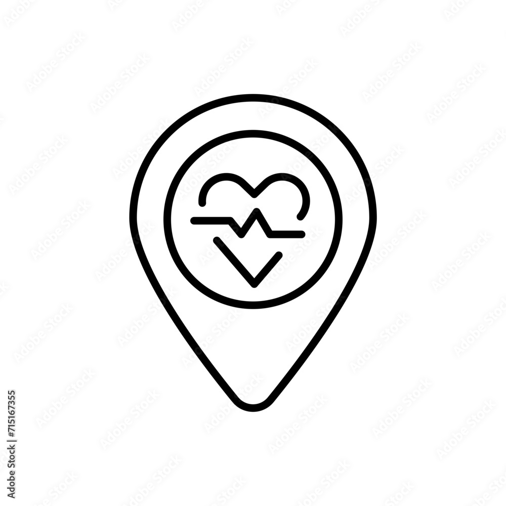 Diet location outline icons, minimalist vector illustration ,simple transparent graphic element .Isolated on white background Diet location outline icons, minimalist vector illustration ,simple transparent graphic element .Isolated on white background
