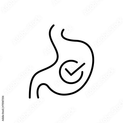 Moustache outline icons, minimalist vector illustration ,simple transparent graphic element .Isolated on white background