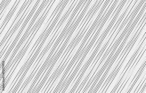 Diagonal, oblique, slanting dots lines, stripes geometric vector pattern. Abstract halftone texture and background. Stripe pattern abstract background. Vector illustration.	