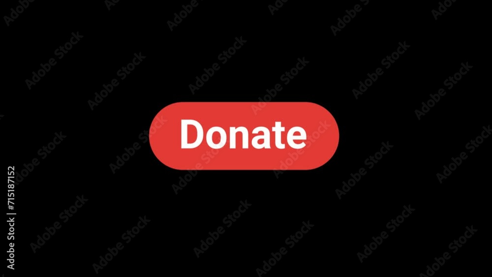 Donate Button Animation with transparent background Donate Button Animation with transparent background