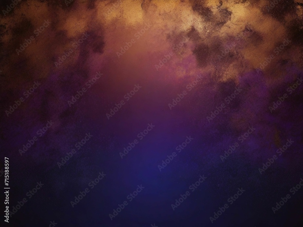 Abstract Purple sky colorful background with paint