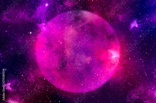A space of the galaxy ,atmosphere with stars at dark background	
