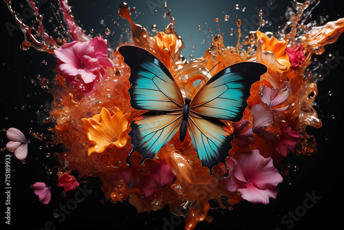 Butterfly Art. Generated AI