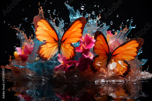 Butterflie Art. Generated AI