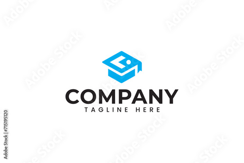 student campus career logo design for education and career business