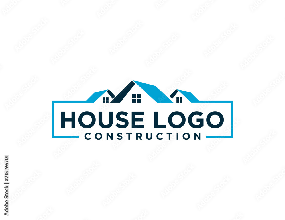 The logo design is about House and was created using the Corel Draw 2018 application with a white background.