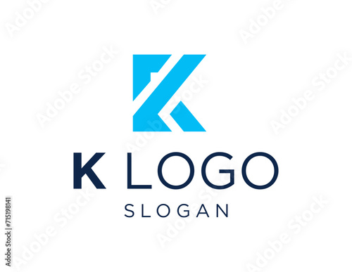 Free Download The logo design is about Letter K and was created using the Corel Draw 2018 application with a white background. - GFXLoad