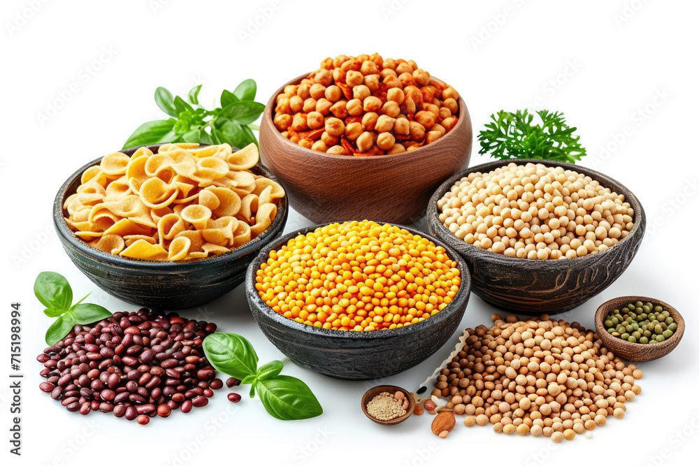 Legume-based Products: Products made from legumes, such as chickpea pasta or lentil-based snacks,