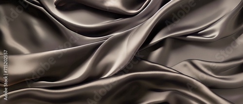 Background of black silver cloth