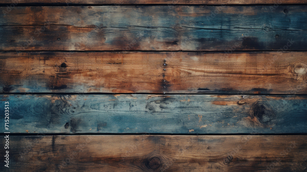A background of rustic blue wooden planks with a vintage look, perfect for creative designs. A background of rustic blue wooden planks with a vintage look, perfect for creative designs.