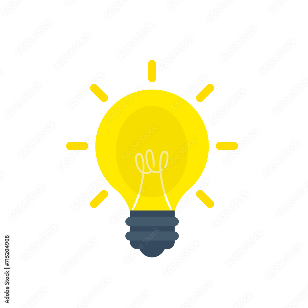 Innovative idea modern stylish icon. Light bulb icon vector. ideas symbol illustration. Innovative idea modern stylish icon. Light bulb icon vector. ideas symbol illustration.