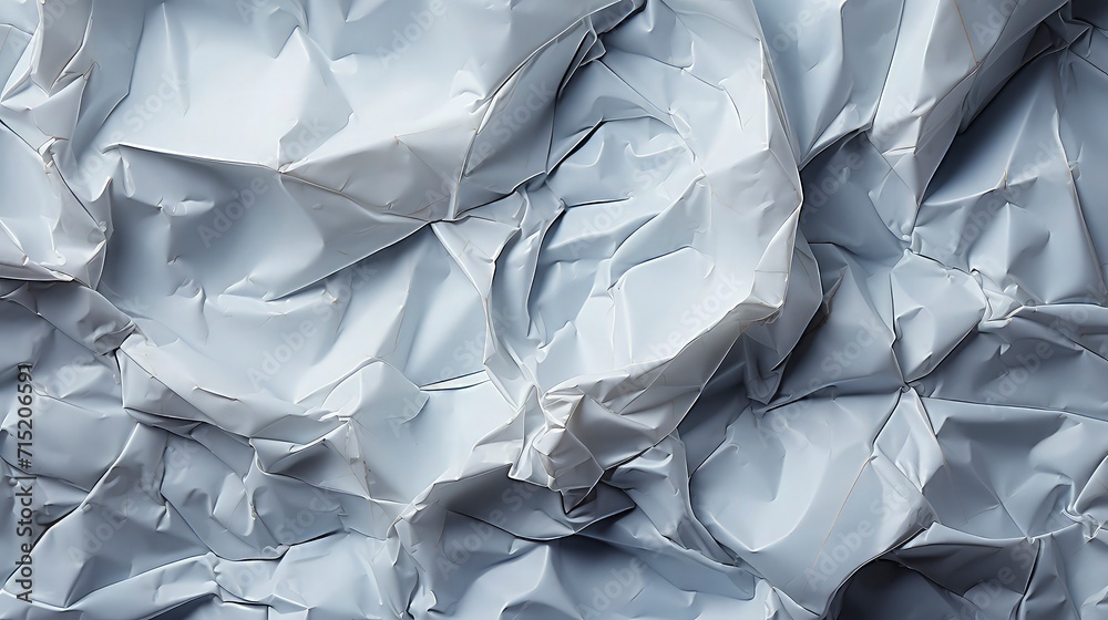 Glued white paper background. Crumpled texture background. Glued white paper background. Crumpled texture background.