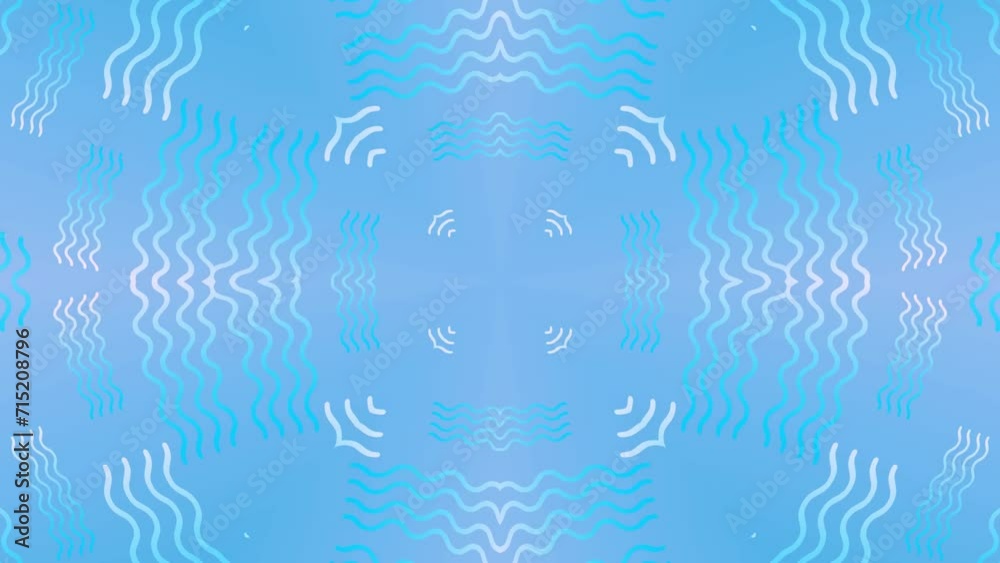 The light blue and purple gradient background is abstract and contains wavy lines with a symmetrical repeating pattern. The light blue and purple gradient background is abstract and contains wavy lines with a symmetrical repeating pattern.