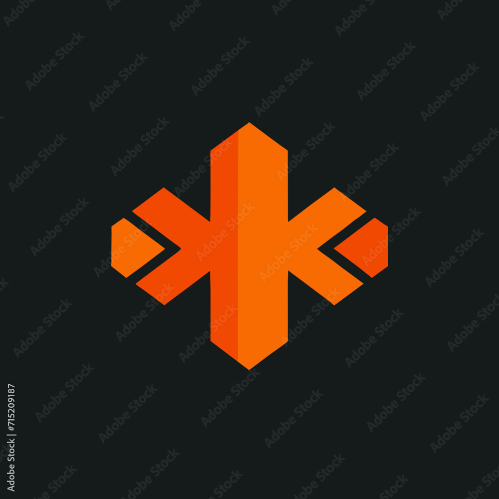 Fototapeta premium minimalist creative simple logo design
