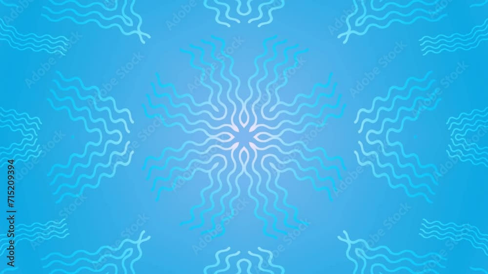 The light blue and purple gradient background is abstract and contains wavy lines with a symmetrical repeating pattern. The light blue and purple gradient background is abstract and contains wavy lines with a symmetrical repeating pattern.
